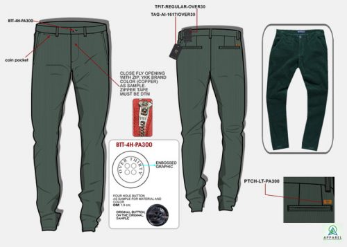 Mens Wear - Fall Winter 2016 or 17, ART PA300VELTAMU